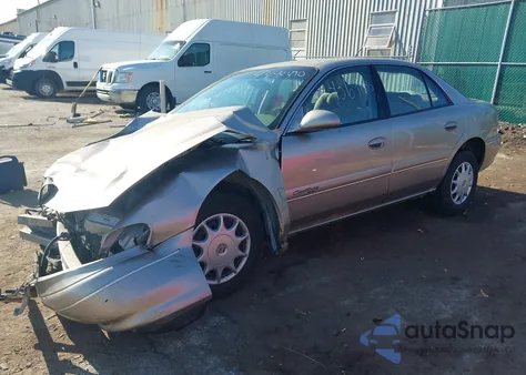 2000 Buick Century Custom из США, поврежденный, VIN 2G4WS52J3Y1240436